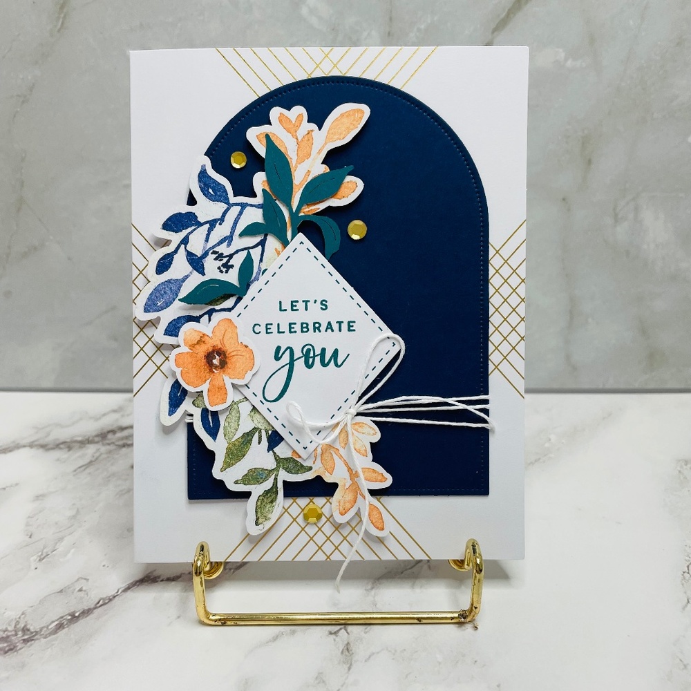 Let’s Celebrate You Congratulations Handmade Greeting Card